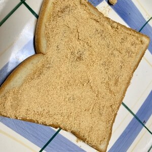 簡単　美味しい！きな粉トースト
